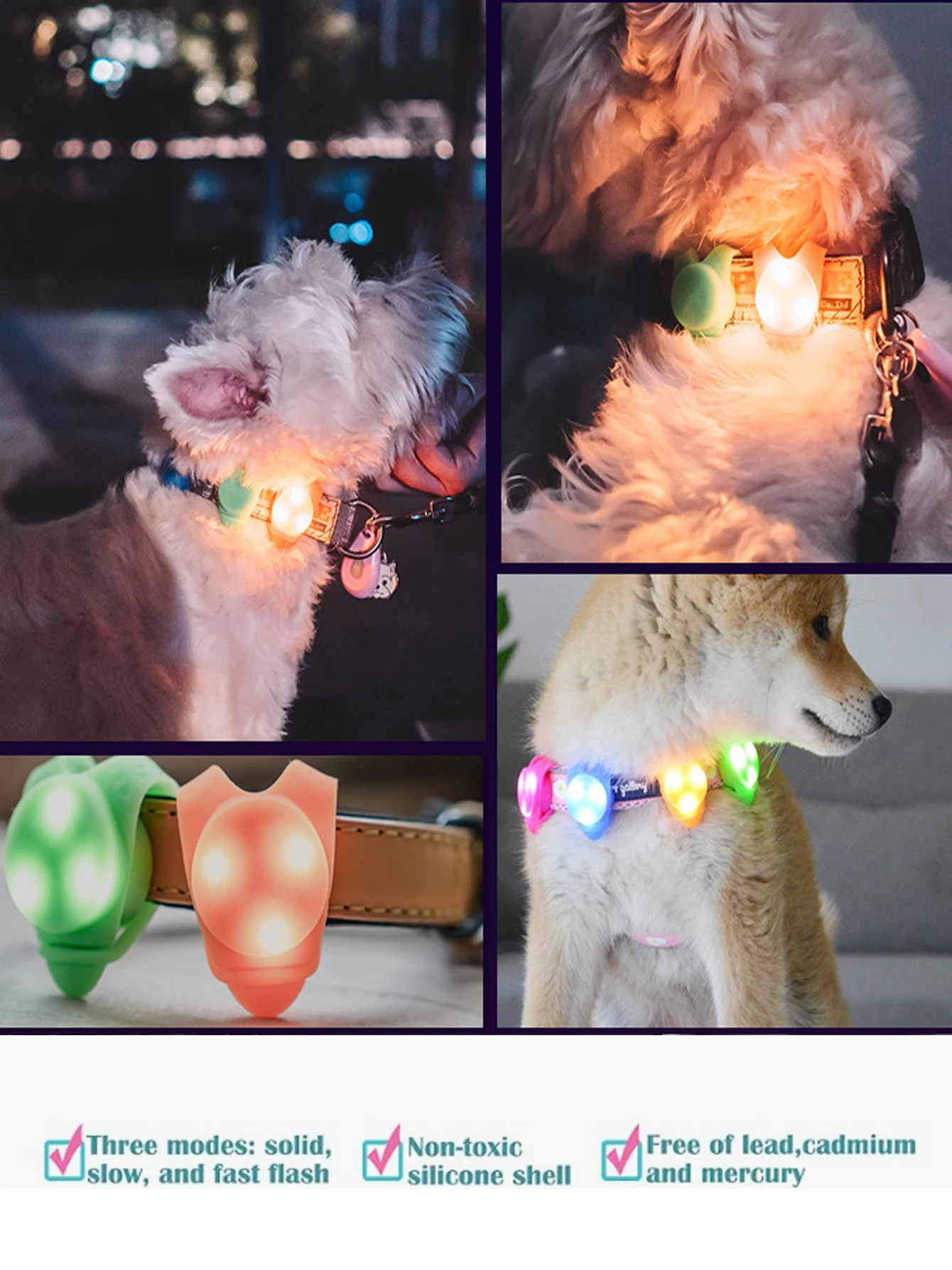 LED 灯项链
