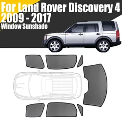 Custom Magnetic Car Window Sunshade For Land Rover Discovery 4 2009-2017 Curtain Mesh Front Windshield Frame Curtain