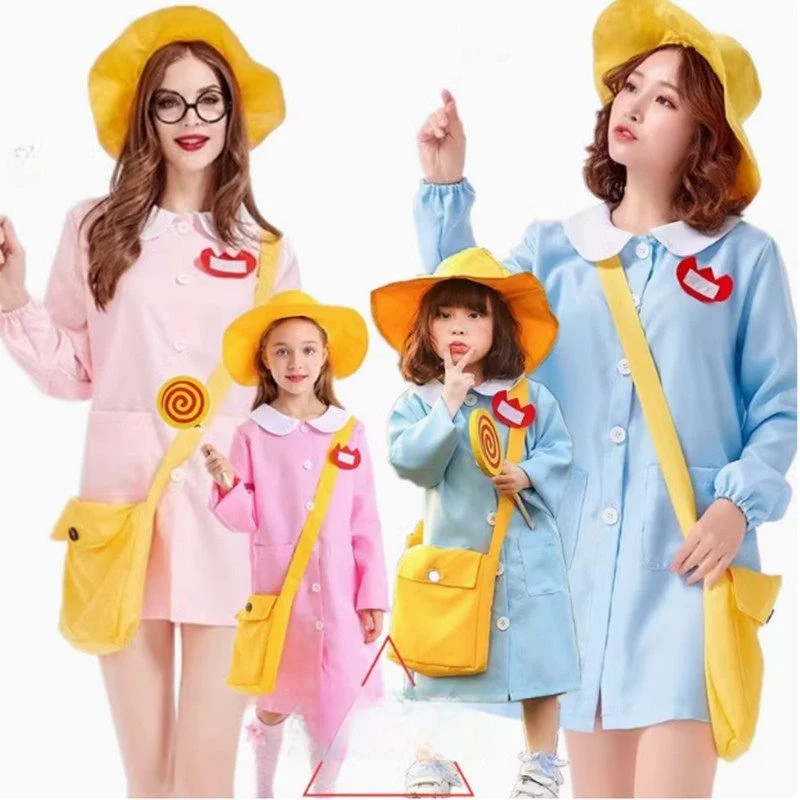 

Halloween Nursery Cosplay Costume Adult Contrast Daily Kindergarten Outfit Playdate Casual Parent-Child Matching Clothes