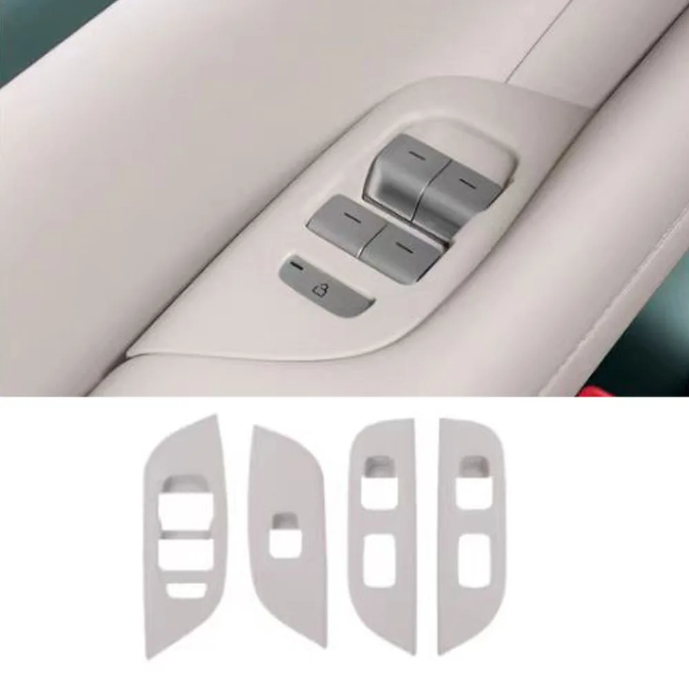 

Подходит для Xiaomi YU7 2025, дверь автомобиля, окно, кнопка, нашивка, противоскользящая защитная панель, наклейка, принадлежности для хранения в салоне автомобиля