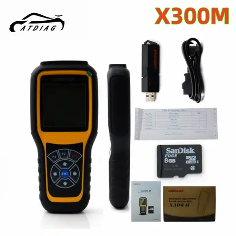 2025 OBDSTAR X300M X300 M OBD2 Ajuste de calibração de cluster de carro e ferramenta de diagnóstico OBDII GD801