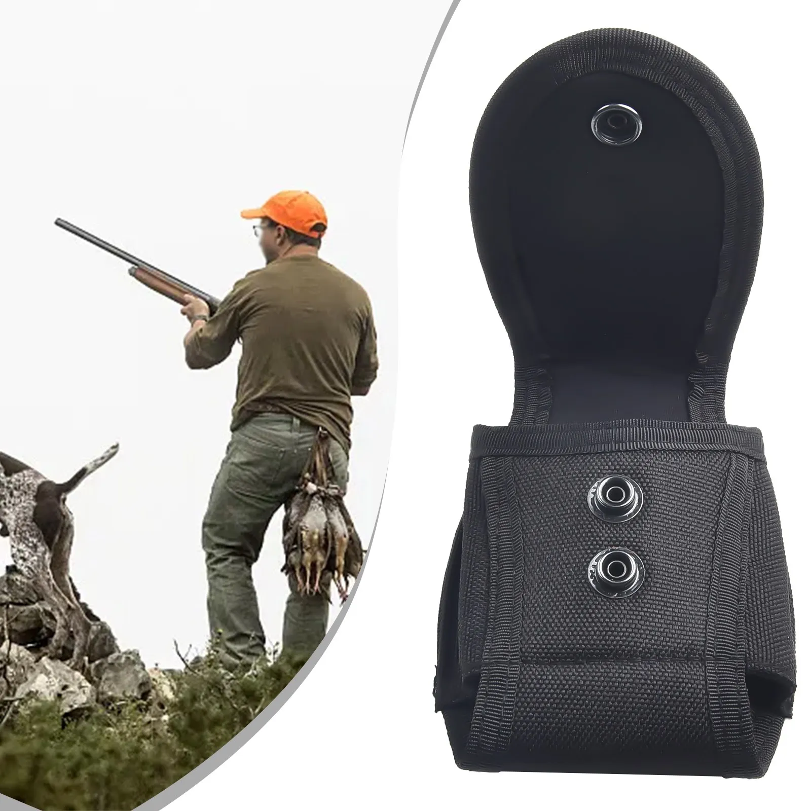 Nylon Holster Tailored For Professional Use With Secure Snaps Keeping Your Cuffs Within Reach While On For Duty Or In The Field
