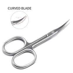 1 piece, professional dead skin remover, stainless steel pedicure elbow scissors, nail salon nail clipping tools