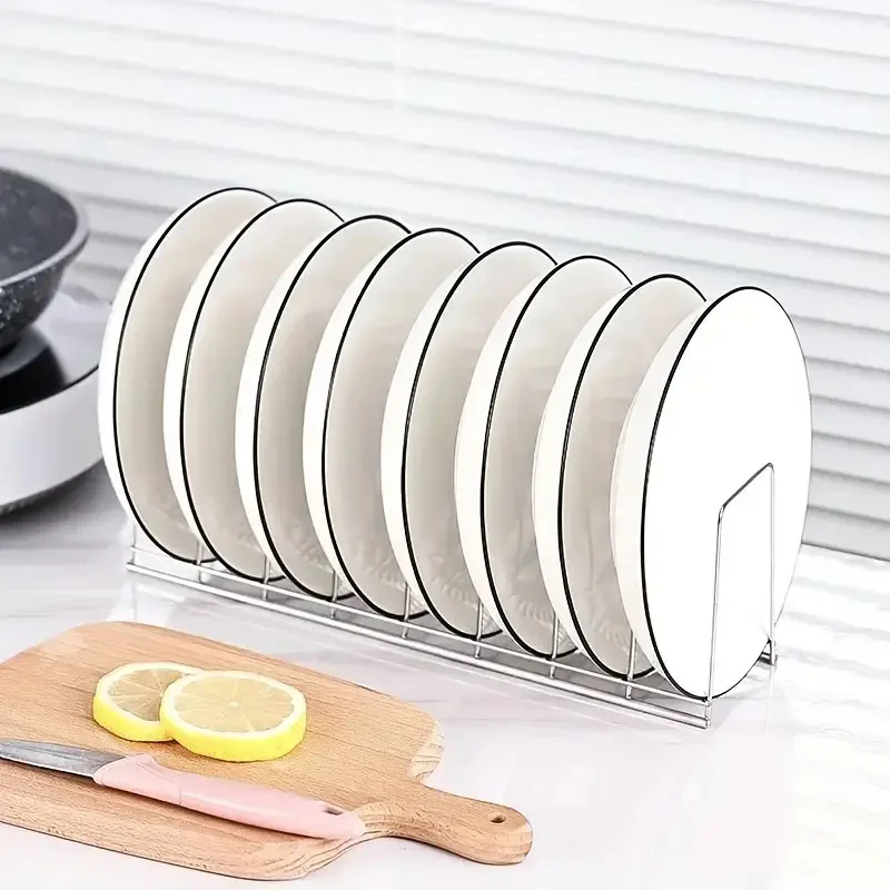 Kitchen Organizer Stainless Steel Bowl Rack Dish Drainer Home Storage Rack for Tableware Cutlery Rack Kitchen Accessories