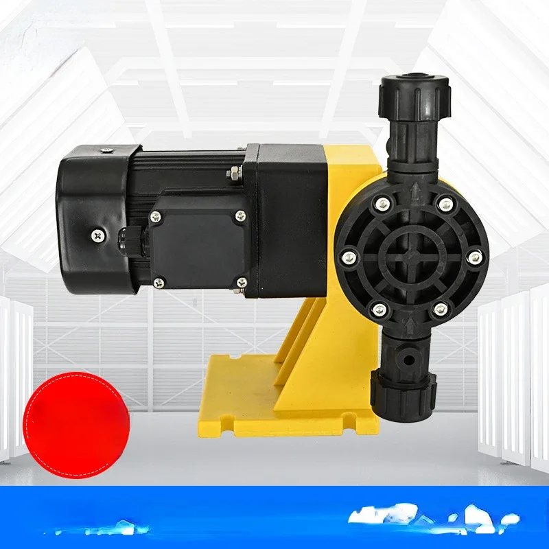 JWMB series plastic pump body 304 stainless steel pump head mechanical diaphragm metering pump