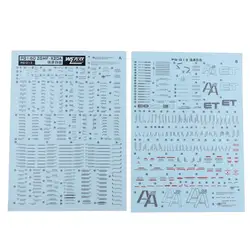 Decal Water Slide Decal Paste Sticker For Bandai PG 1/60   Model