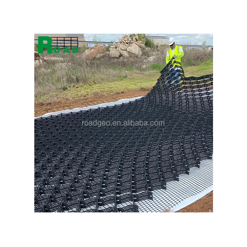 Price of small samples--HDPE Geocell Ground Grid 1.5mm Thickness for Soft Ground Improvement High Tensile Durable Anti-Corrosion