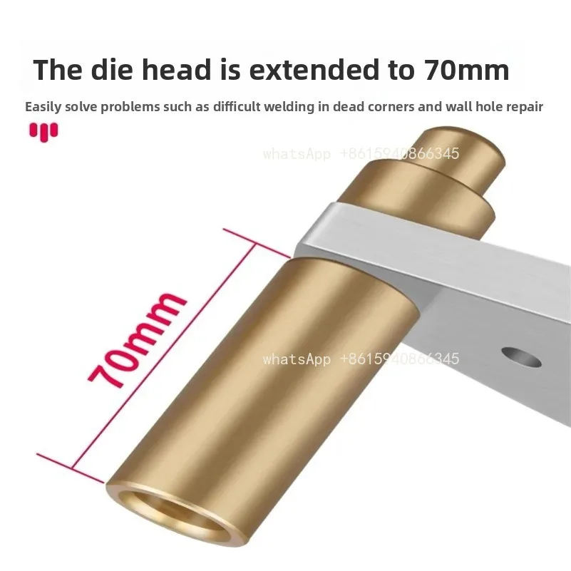 1PCS PPR Hot Melt Die Head Lengthened and Thickened Hot Melt MachineWelding Machine Non-stick Hot Head 20/25/32mm