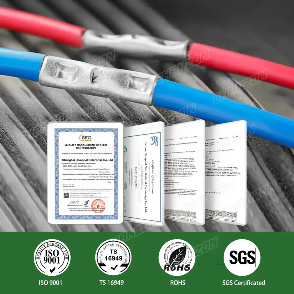 Kit de connecteurs de fil à joint bout à bout en cuivre rouge étamé, bornes à manchon de câble, bornes à sertir, non isolées, 22-10AWG, BN1.25, BN2,