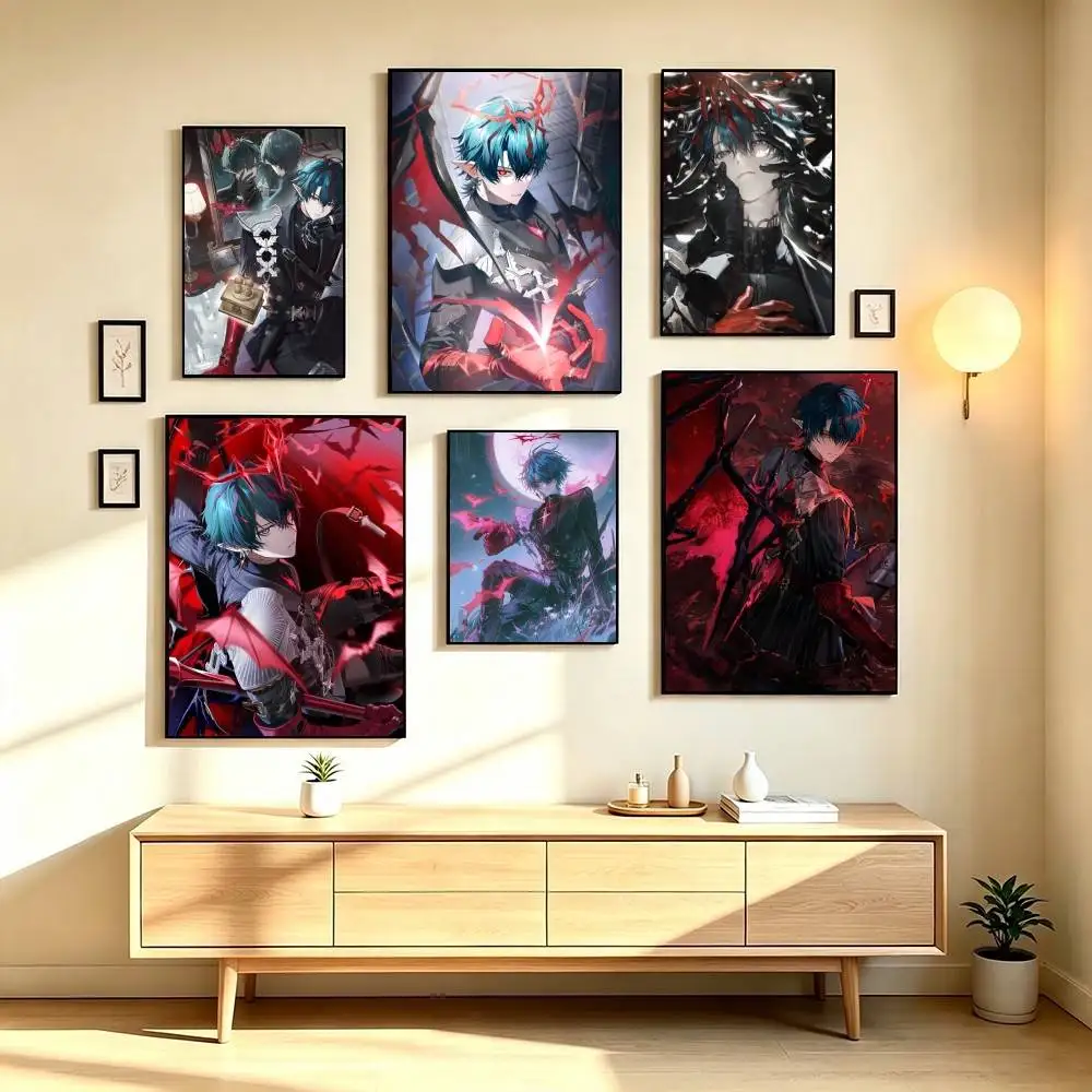 A-Arknights Endfield Camille Game Poster Waterproof Wall Art Sticker For Bar Living Room Vintage Decor High Quality Print Gift