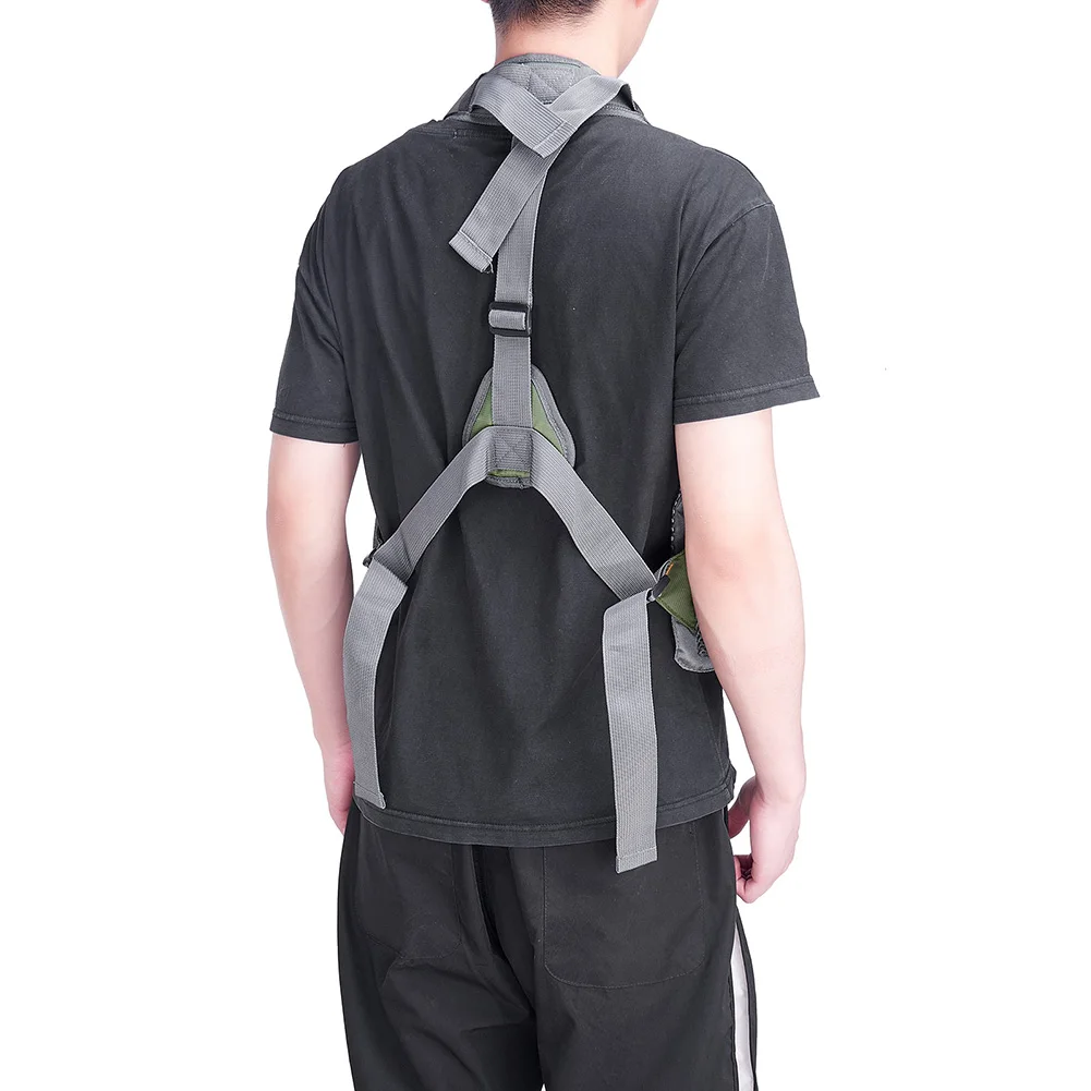 

Удобная рыболовная куртка с множеством карманов из ткани Оксфорд, дышащий регулируемый жилет для морской рыбалки, для катания на лодках и каяках