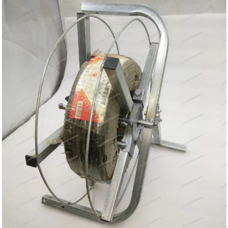 Portable Cable Dispenser Stand, Industrial Wire Reel Holder for Electricians and Construction