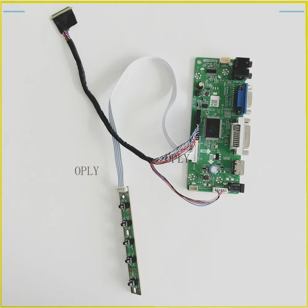 Board Kit HDMI-compatible DVI VGA M.NT68676 Controller for B156HW01 B156HW02 B156HW01 V0/V7 1920X1080 15.6