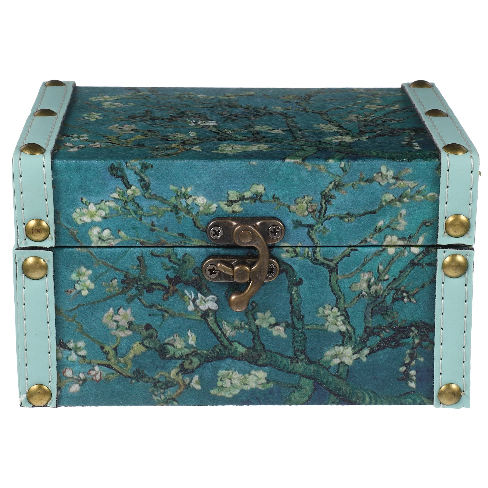 

Wooden Wooden Collection Box Box Vintage Home Decor Jewelry Organizer Retro Necklace Bracelet Case