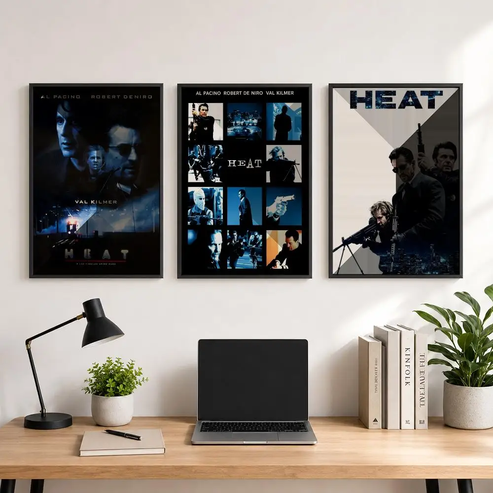 Movie H-Heat Poster Poster Large Unframed Wall Art Modern Minimalist Decor Print for Living Room Home