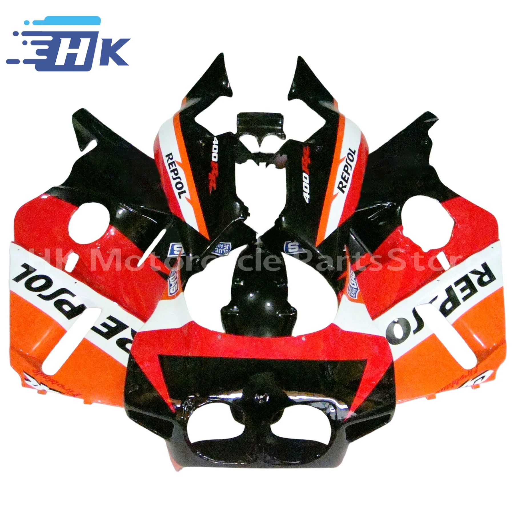 

Комплект обтекателя кузова в литом под давлением ABS для Honda CBR400RR MC23 1987-1989, полный комплект мотоцикла в сборе