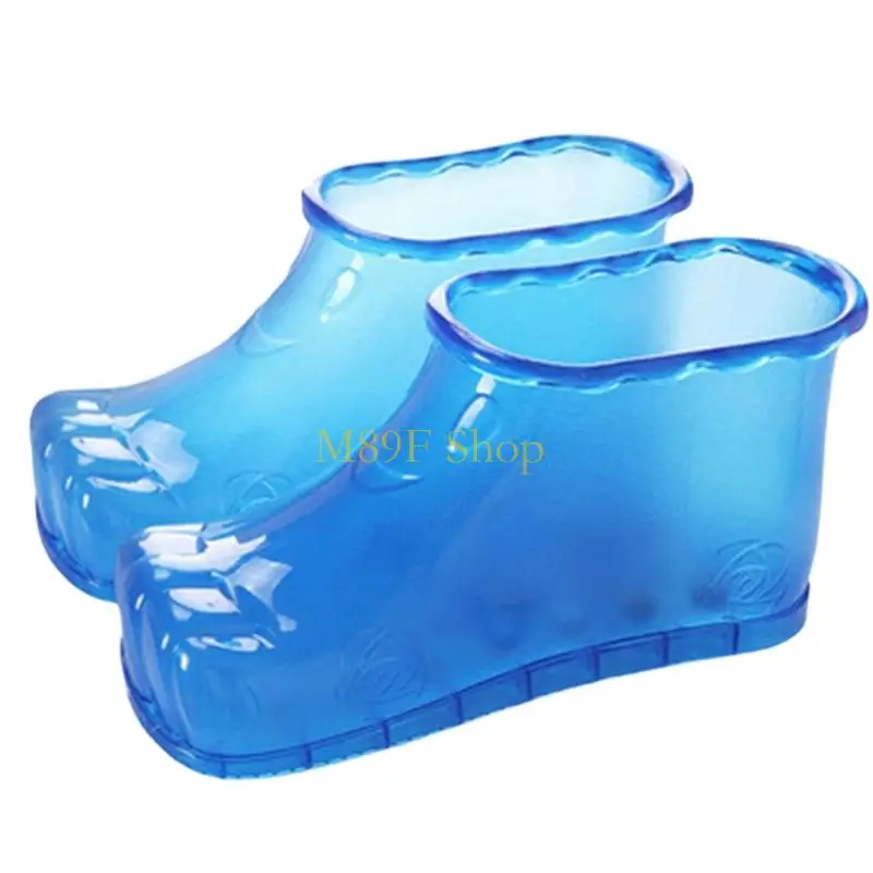 M89F Durability Plastic Foot Bath Shoes Keep Water Warm Longer For Cold Day Comfort