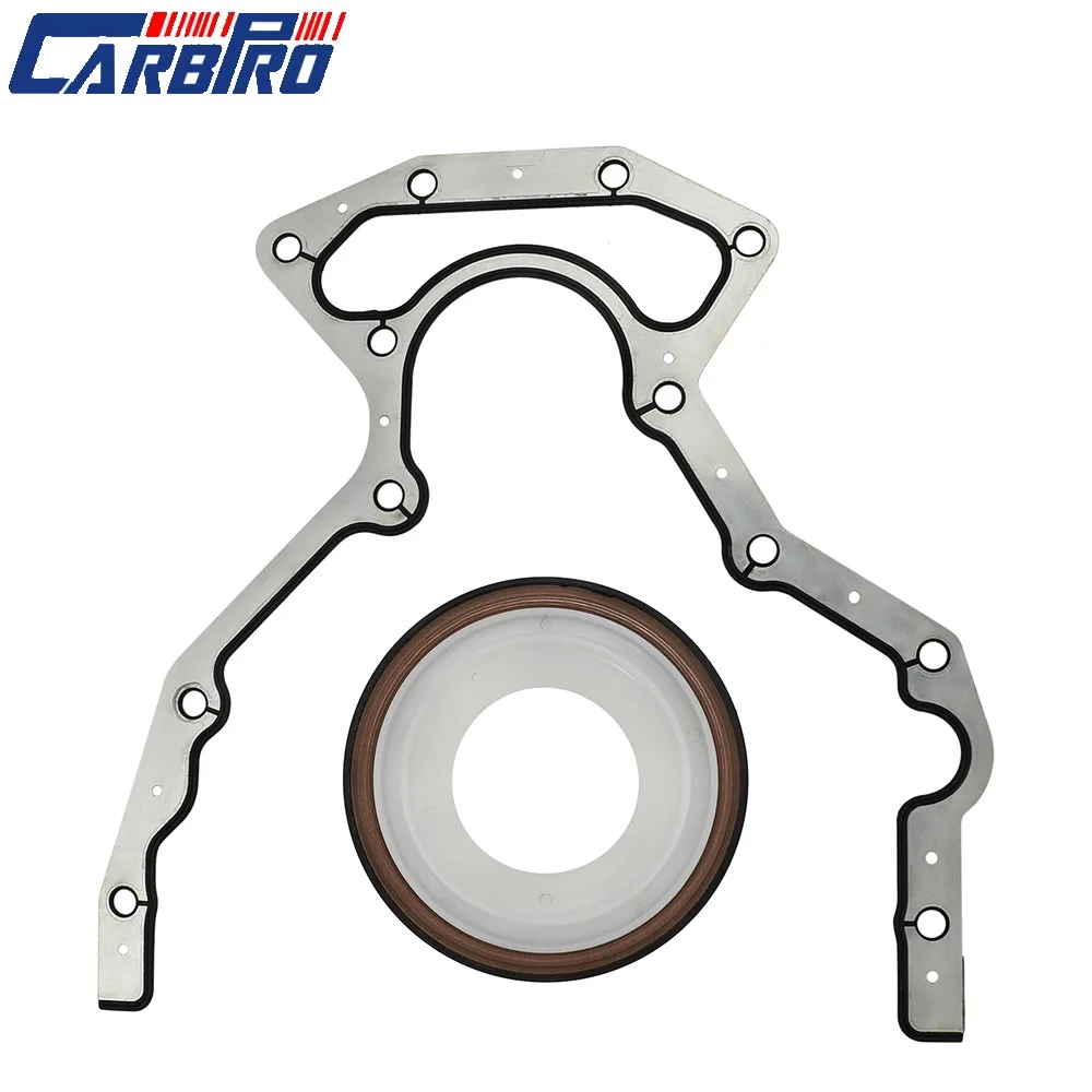 

Rear Main Seal Block Cover Gasket Kit For BS40640 JV1657 LS 4.8 5.3 6.0L LS2 LS3