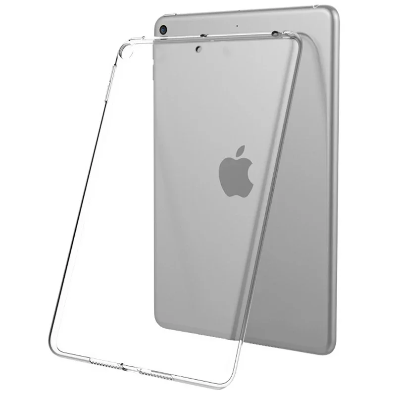 

Силиконовый прозрачный чехол из ТПУ для Apple iPad Mini 6 5 Air 4 3 2 1, прозрачный чехол для iPad Pro 11 10,2 7 8 9th 10,9 10,5