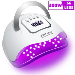 Zon X12 Max Uv Led Nagellamp Voor Manicure 66 Led UV-Lamp Voor Nagels Gellak Droger Met Slimme Sensor Professionele Salon Tool