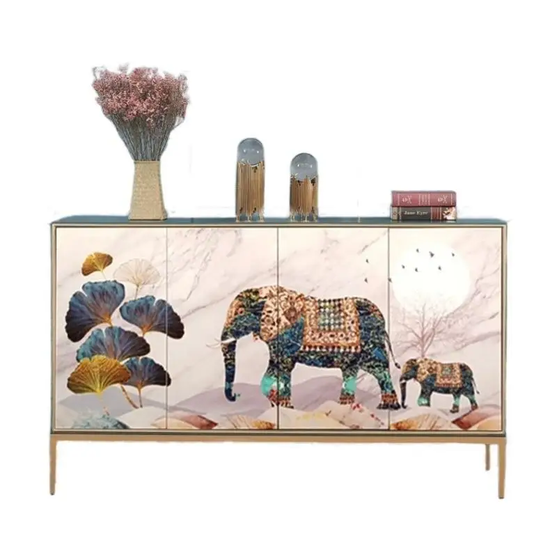 

cabinet, modern decorative cabinet, entrance foyer partition locker, dining side cabinet, solid wood American style