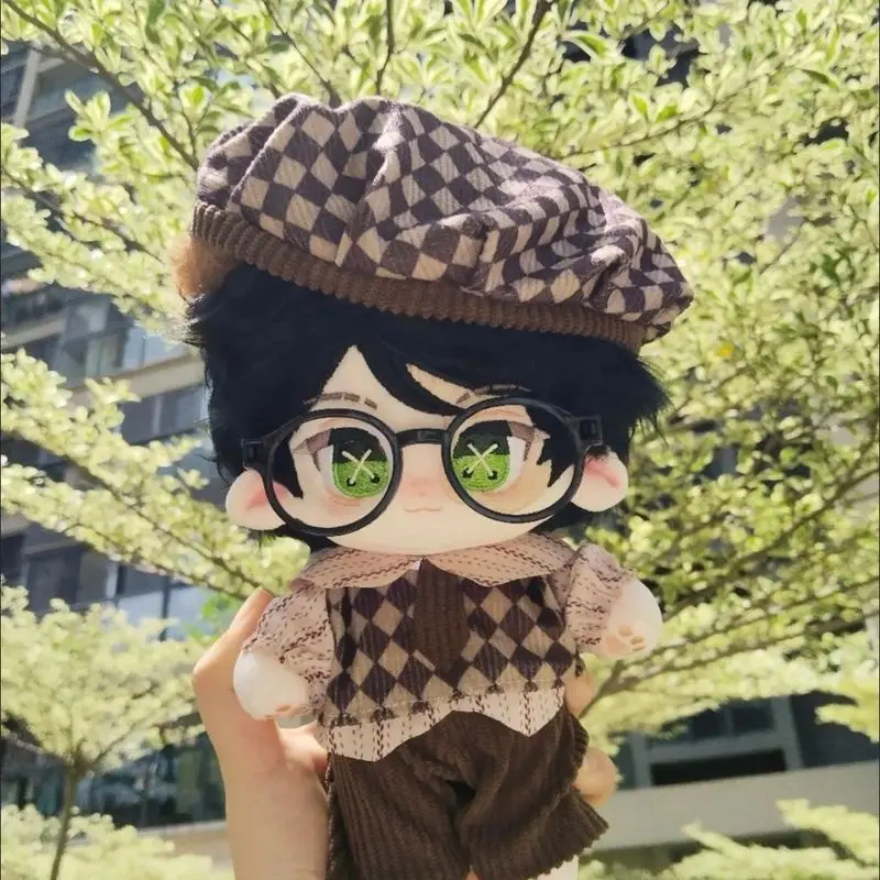 

Хлопковая кукла в стиле ретро, костюм для кукол 10 см/20 см, милый ребенок, меняется без атрибутов, игрушка, аксессуары для кукол