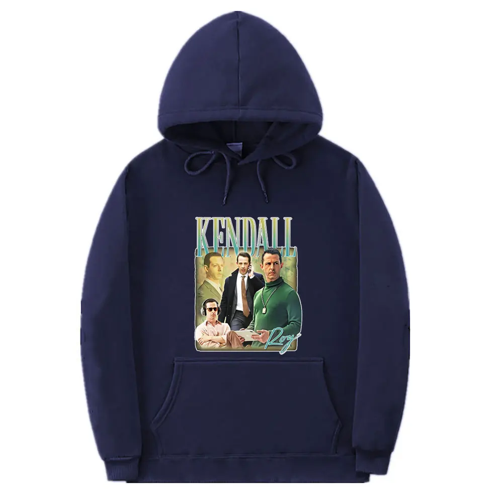 Kendall Roy Graphic Hoodie Tv Series Succession Logan Homage Sweatshirt Male Fashion Oversized Streetwear Men's Casual Hoodies