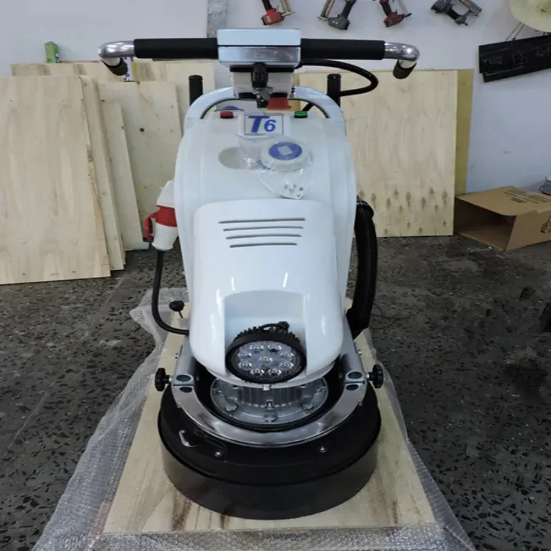 T6 Manual Concrete Surface Floor Grinding Machine for Planetary Plate Grinder Core Engine Gear Motor Gearbox Pump for