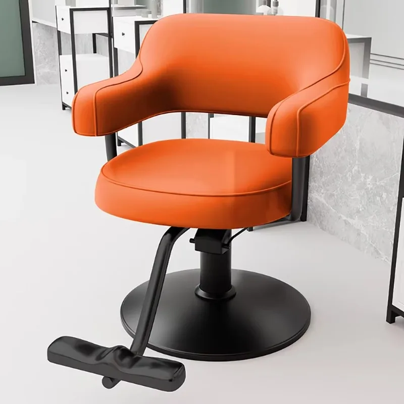 Swivel Design Barber Chair Aesthetic Modern Comfortable Elastic Salon Chair Beautyportable Cadeira Para Salao De Beleza Salon