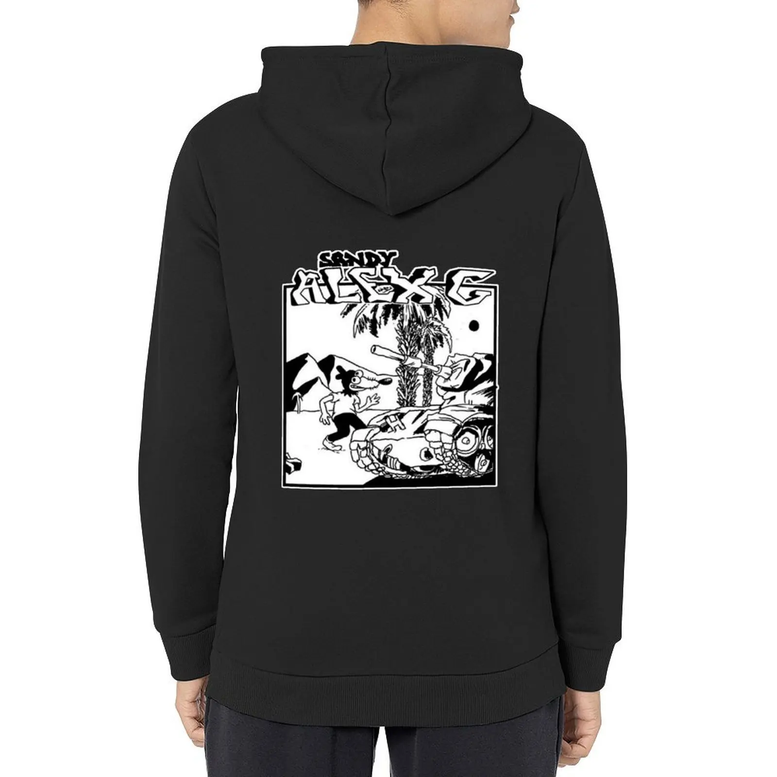 

(Sandy) Alex G Survivor Logo Hoodie men clothes male clothes men's autumn clothes blouse graphic hoodie