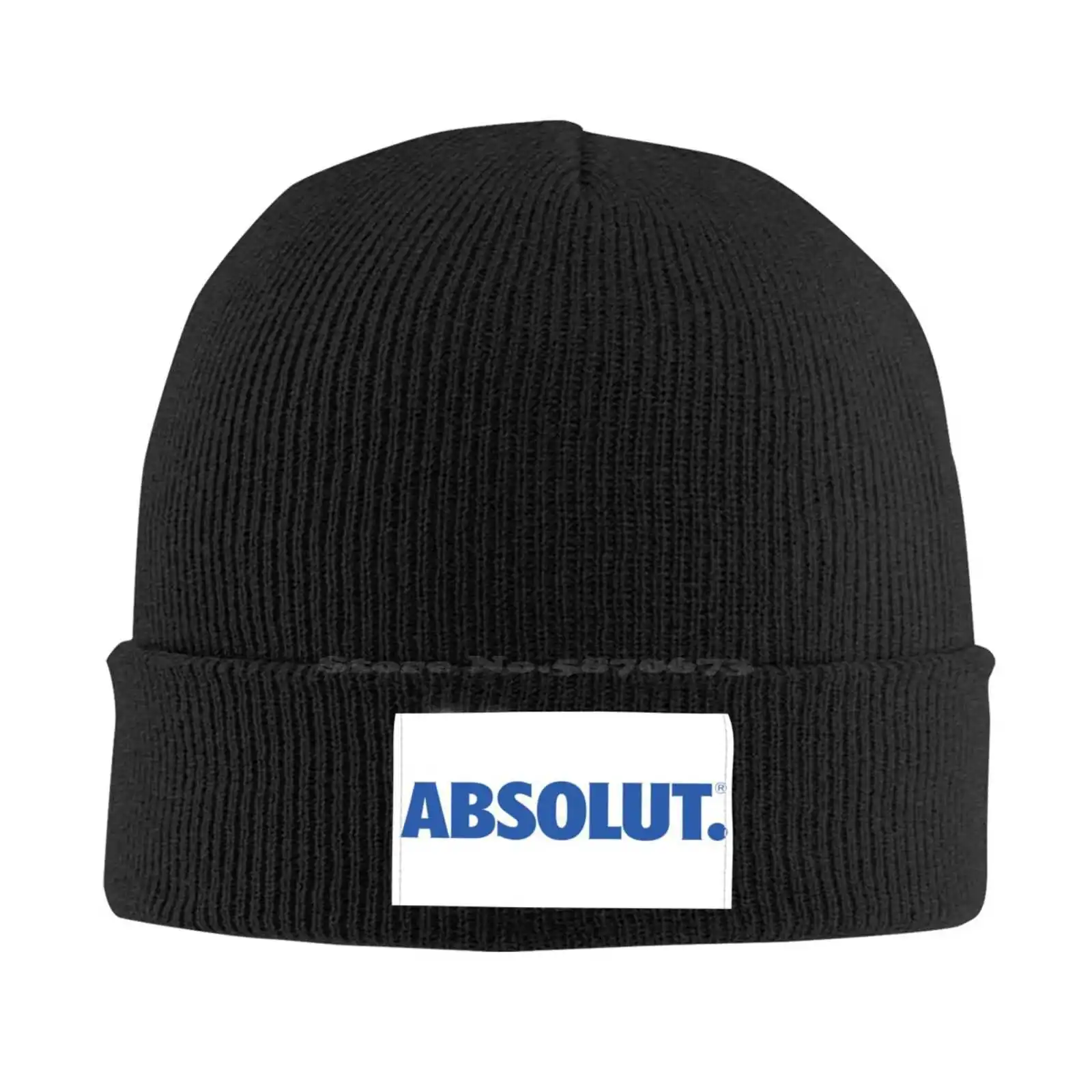 Absolut Logo Print Graphic Casual cap Baseball cap Knitted hat