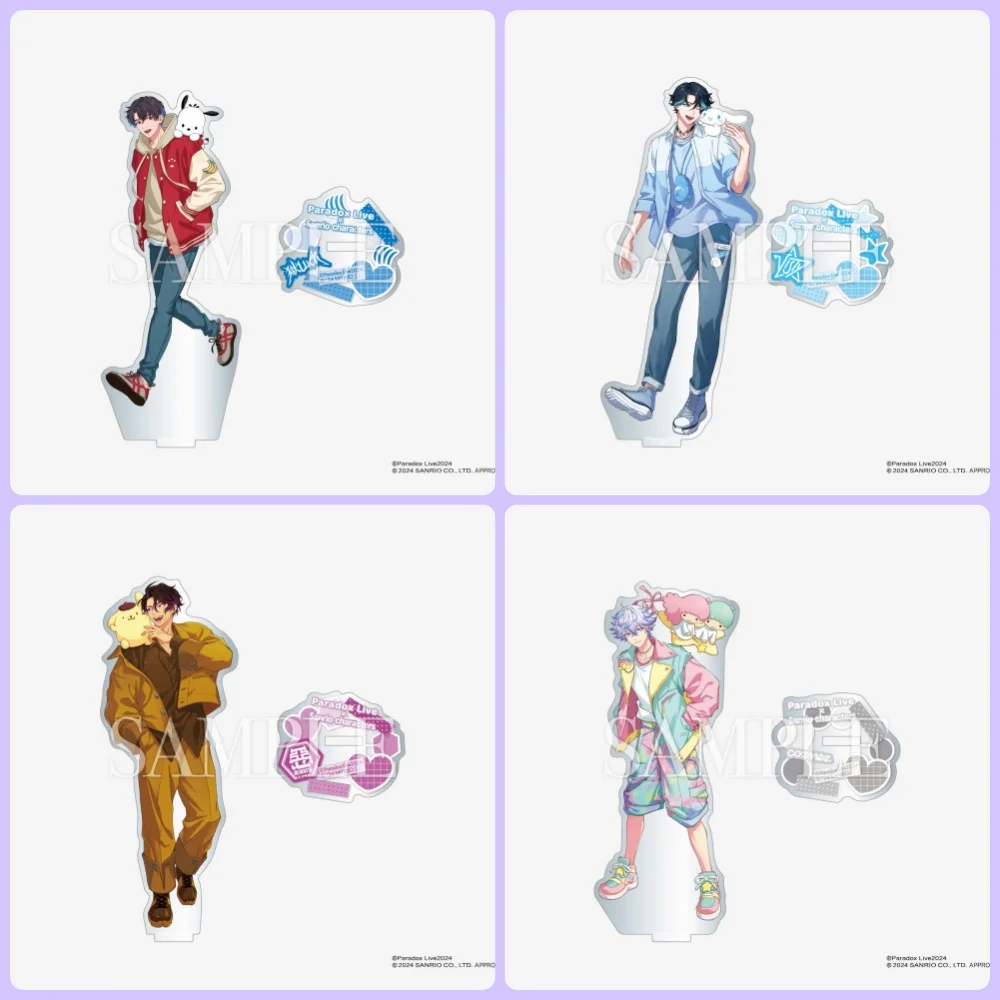 

4PCS Anime Paradox live Acrylic Stand Model Cosplay Characters Ornament Accessories Goods Collection Gifts 15cm