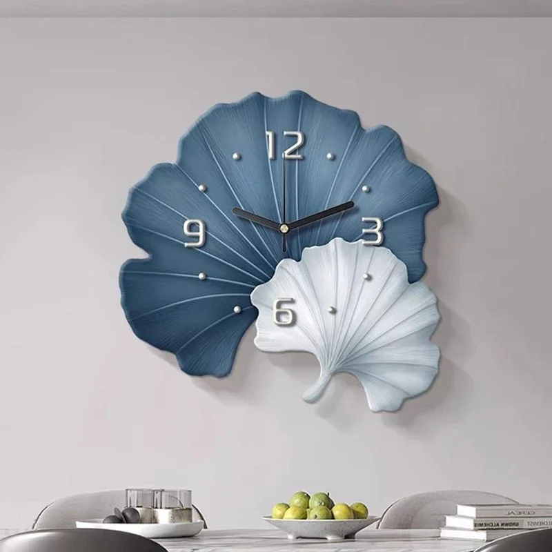 Luxury Wall Clocks Elegant Modern Stylish Living Room Wall Led Watch Interior Bedroom Minimalist Noiseless Clock Decoration