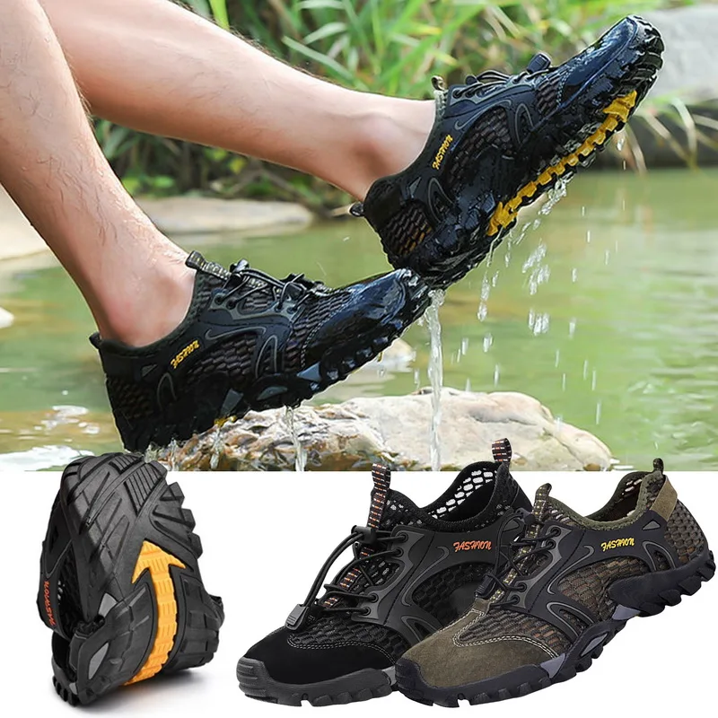 Unisex Water Shoes Women Men Swimming Shoes Quick Drying Swim Beach Shoes Breathable Barefoot Footwear for Diving Sailing Travel