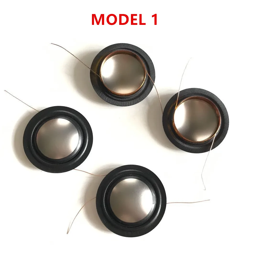 8pcs/lot Aftermarket 25.4 mm TI TAN tweeter diaphragm voice coil 1 inch