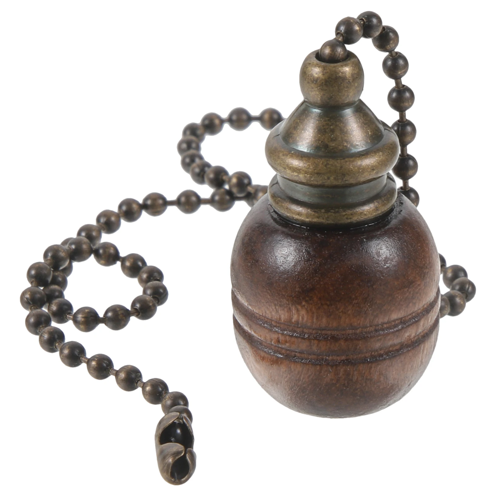 Decorative Fan Pull Chain Ceiling Light Chain Pendant Sturdy Zipper Design Fits All Fans Adjustable Length Extendable Cord