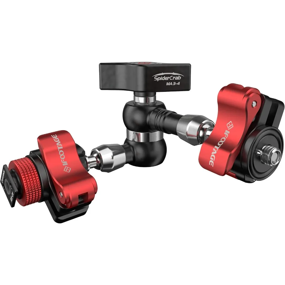 

Magic Arm Clamp MA3-4, 7 Inches Adjustable Friction Power Articulating Magic Arm with 1/4" and 3/8" Thread Screw