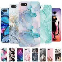 For Honor 7s Case Honor 7A 5.45 Marble Clear Soft Silicone Cases For Huawei Y5 Lite Prime 2018 Cover For Huawei Y5 2018 Funda