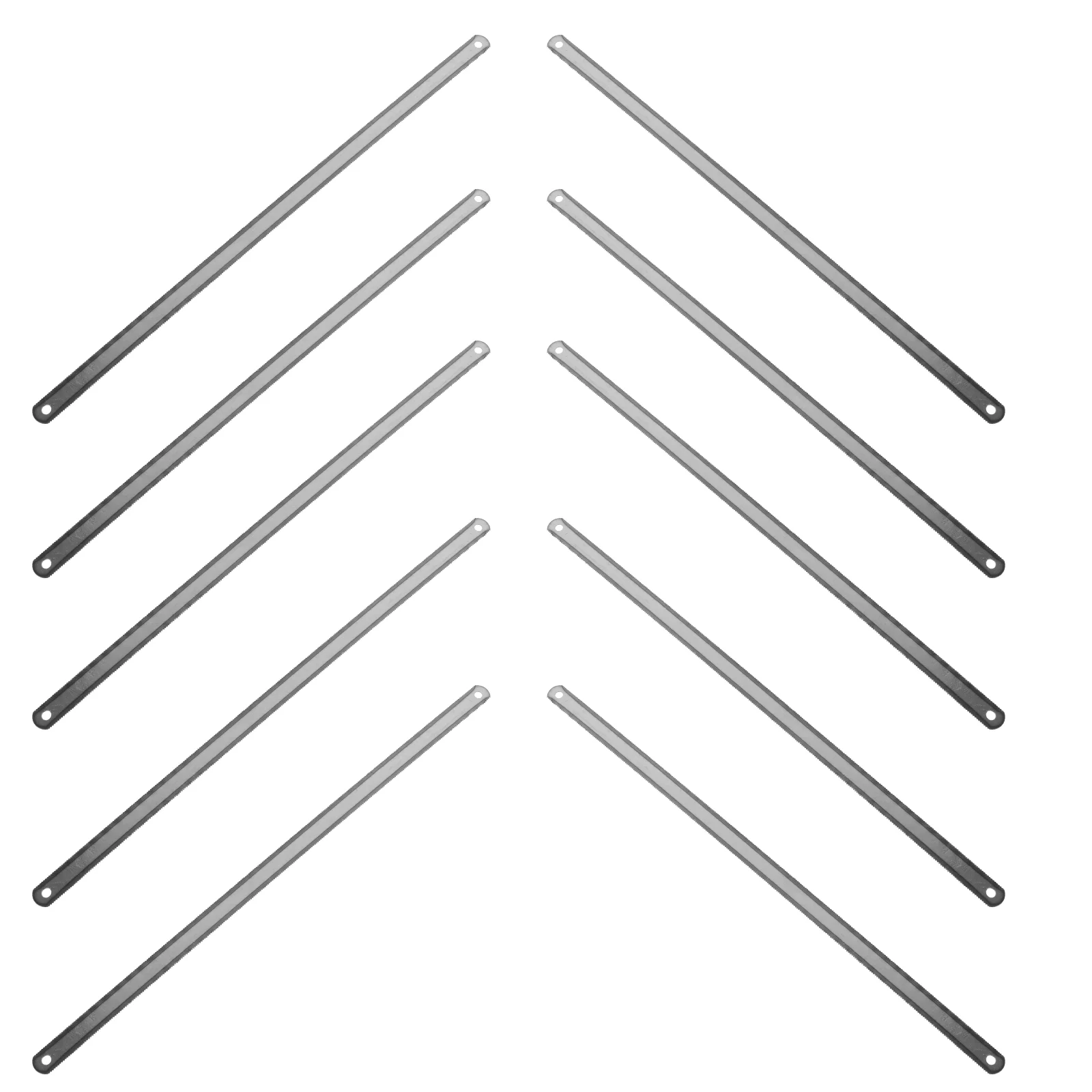 25 Pcs Double-sided Tooth Hacksaw Blade Convenient Blades Parts Scroll Teeth Portable for Lightweight Flexible