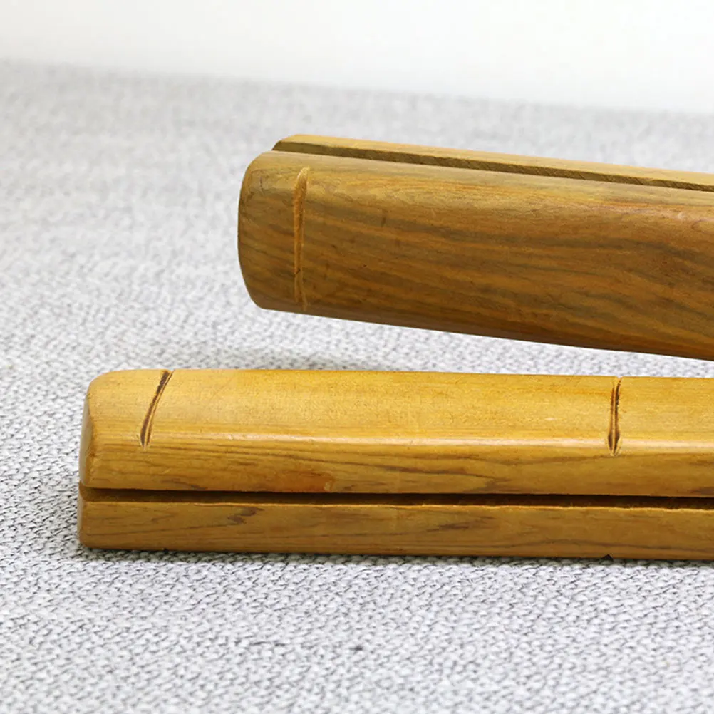 

Wooden Massage Stick Portable Non-Slip Knocking Rod for Back Neck Legs Waist Hips Promote Blood Circulation Boost Metabolism