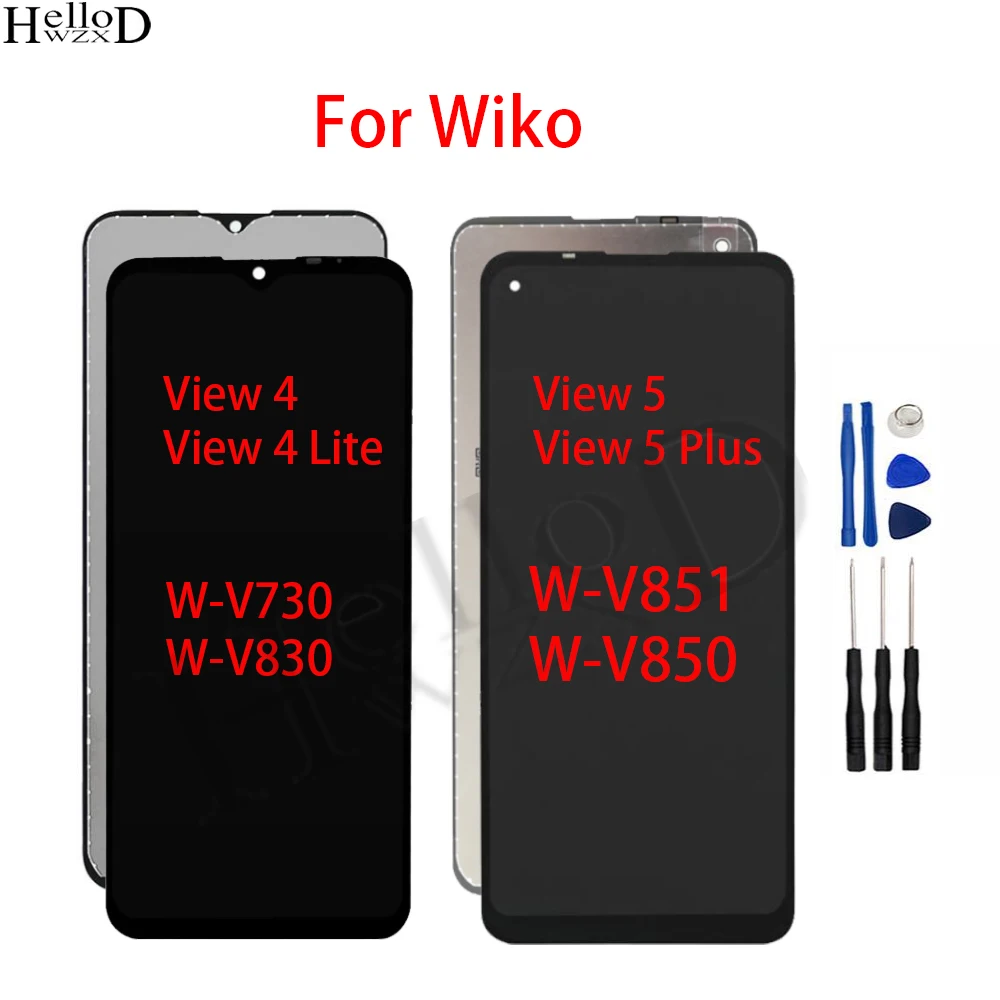 

Original LCD Display For Wiko View 4 Lite LCD Display For Wiko View 5 Plus Touch screen Digitizer Assembly Replacement