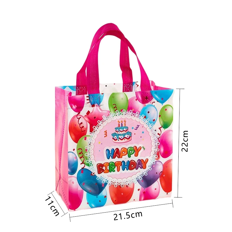 StoBag-Non-Woven Fabric Tote Bags for Children Candy Gift Package Birthday Festival Kids Children's Holiday Party Favors