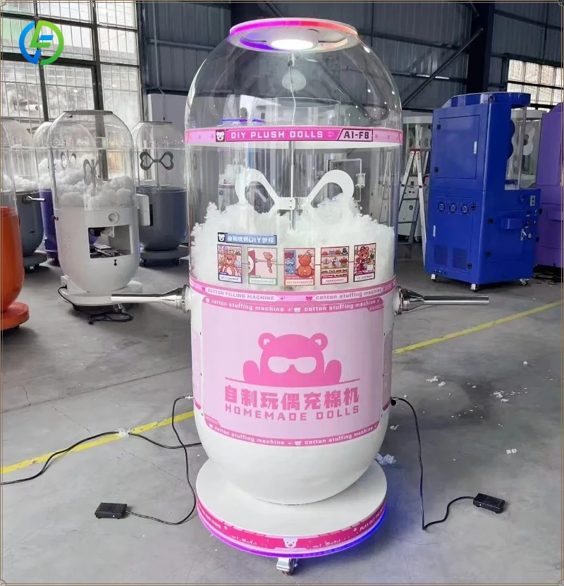 Factory Custom Plush Toy Stuffing Machine Kid Automatic Doll Filling Machine FL Customized Diy Dolls Filling Machine
