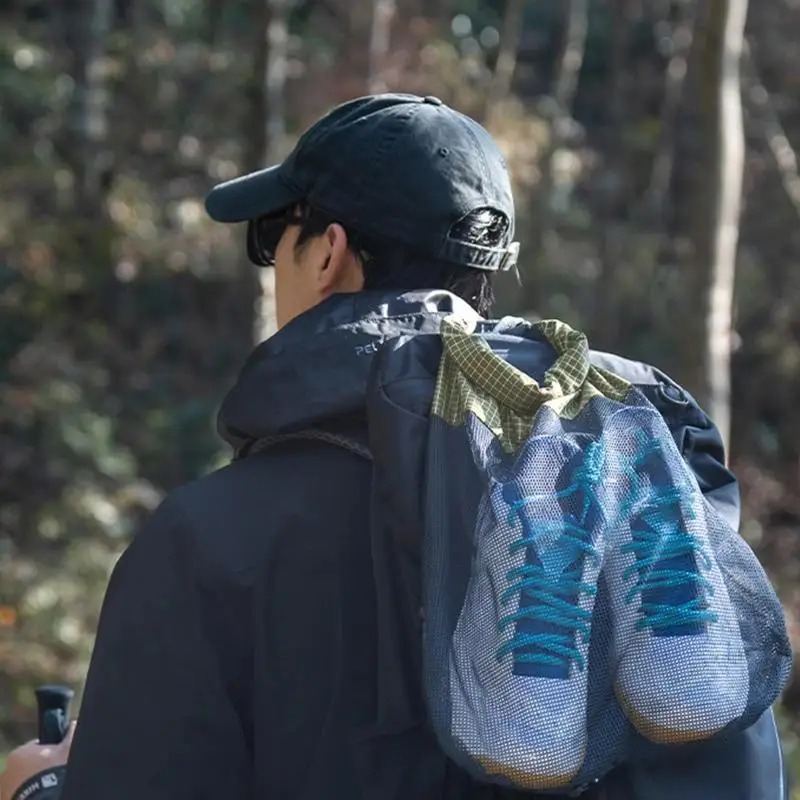 Lightweight Outdoor Hiking Backpack Expandable Detachable Shoe Storage Bag for Climbing Travel Camping