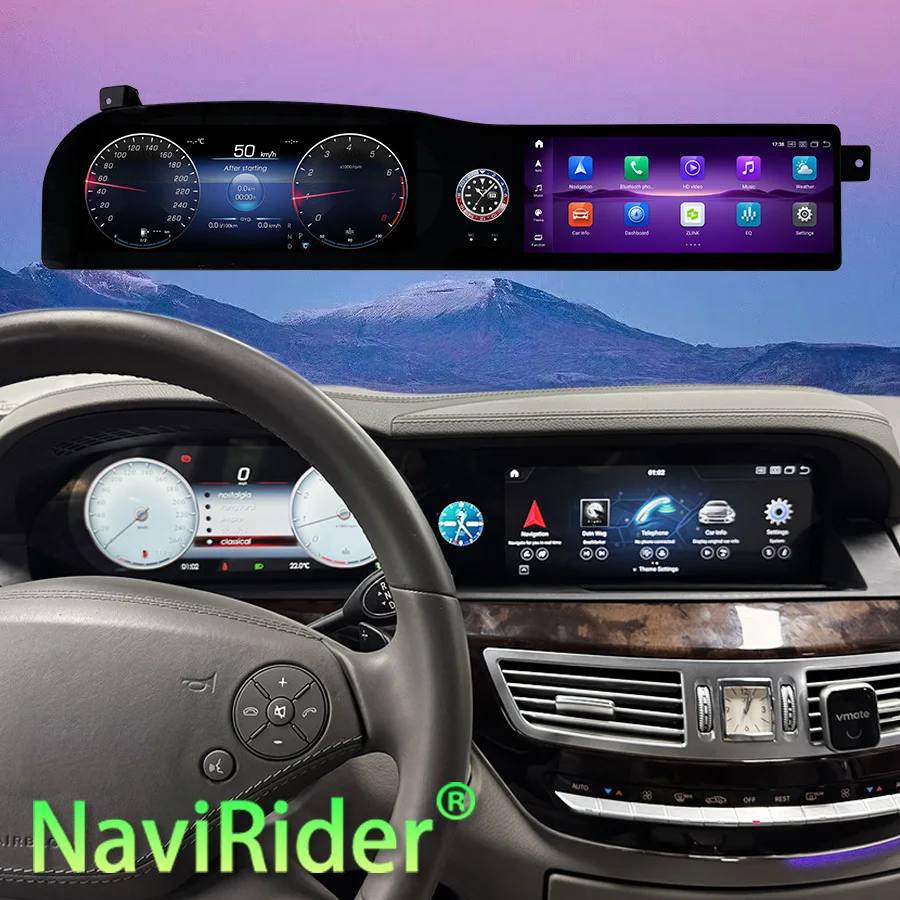 

Автомагнитола Android для Mercedes Benz S-класса W221 2006-2013, мультимедийный видеоплеер с сенсорным экраном, GPS-навигация, CarPlay, головное устройство