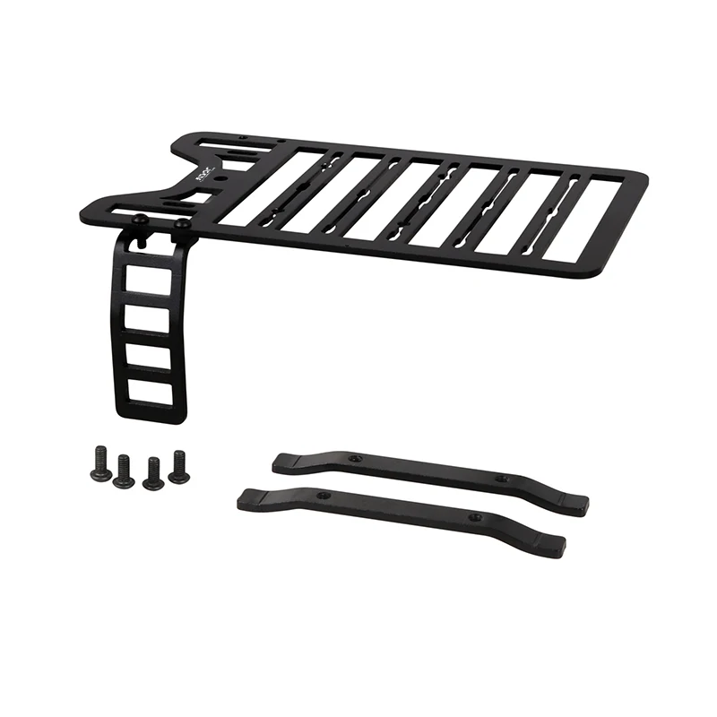 CGRC Metal Roof Luggage Rack with Ladder for 1/18 RC Crawler Car Traxxas TRX4M Bronco Upgrade Parts