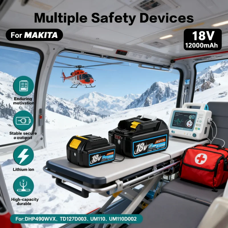 

Batteries suitable for makita wireless power tools, 18V, BL1860, BL1850, BL1840, BL1830, LXT400, BL1815 & More