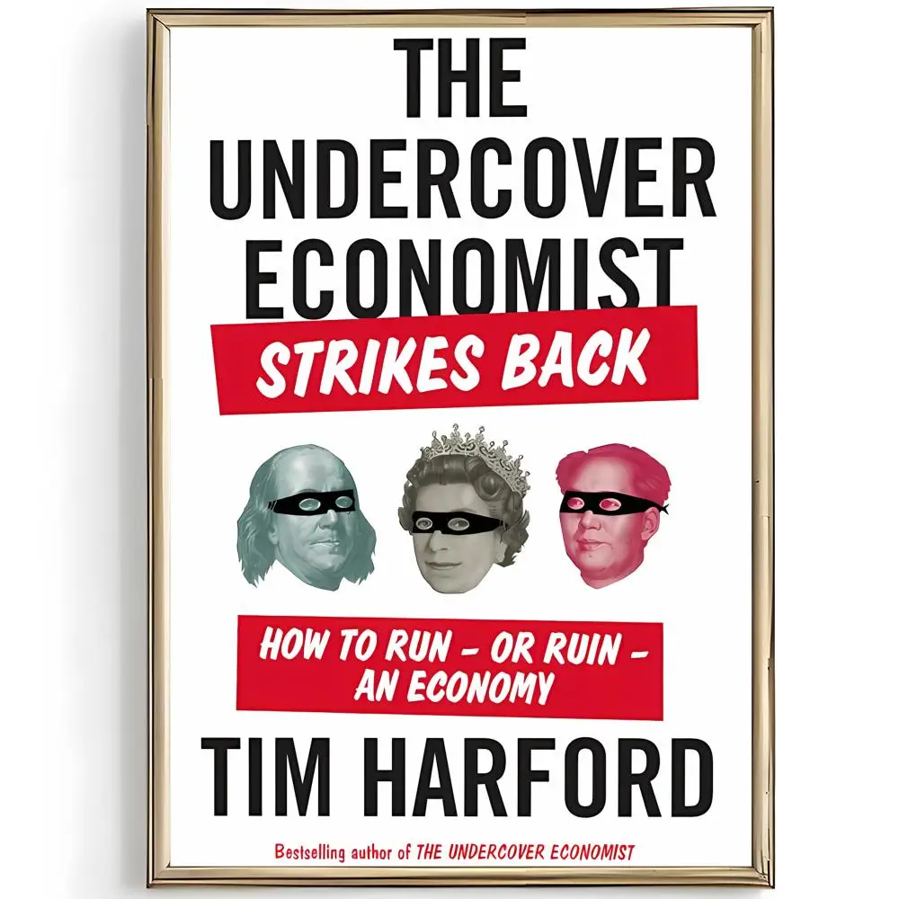Economics Writer T-Tim Harford Poster Unique Home Decoration Ideas & Stylish Interior Art