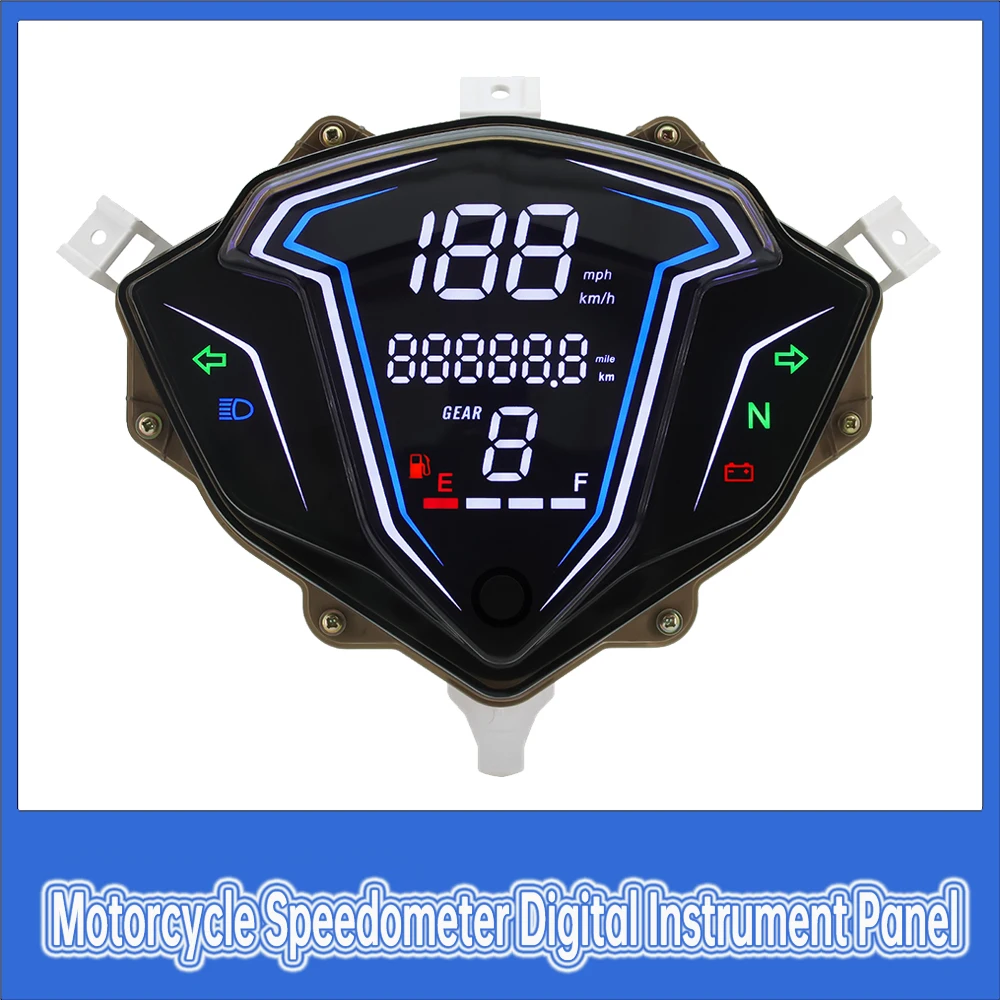 New Motorcycle Speedometer Exported To Vietnam Thailand Malaysia Indonesia for SRL115 FI/LAGENDA115 Moto Digital Instrument