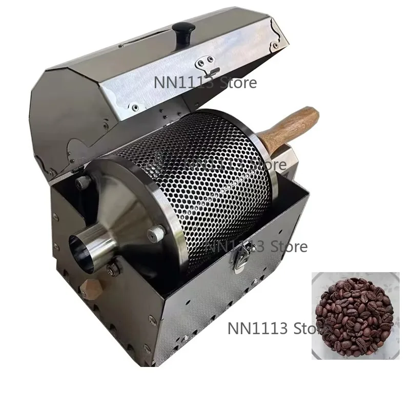 Beginner-Friendly Small Home Coffee Roasting Machine Smokeless Electric 300g Capacity for Perfect Brew
